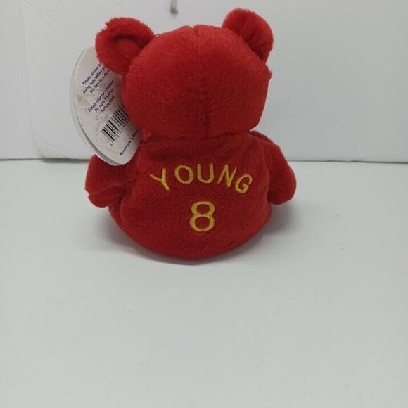 Salvinos Bammers STEVE YOUNG San Francisco 49ers NFL #8‎ Beanie Plush Bear NWT - Picture 2 of 4